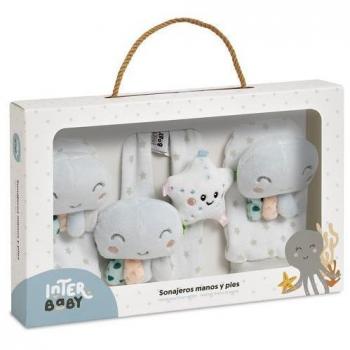 Set Sonajeros para Pies y Muñecas Interbaby