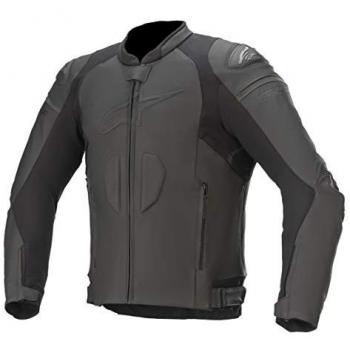 Alpinestars GP Plus V4 Genuine Leather Motorcycle Jacket - Black, Size 60
