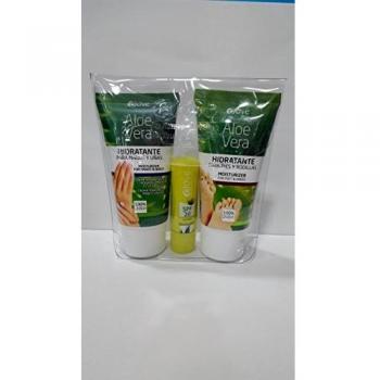 SET Hidratante de Aloe Vera para Manos, Uñas, Pies y Rodillas EJOVE
