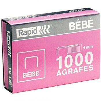 Caja de 1000 grapas 84 Bébé cobreadas Rapid