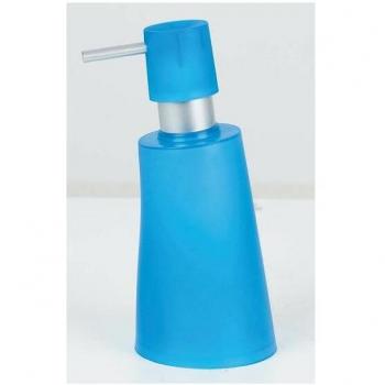 SPIRELLA - DISPENSADOR DE JABÓN SPIRELLA COLECCIÓN MOVE COLOR AZUL EFECTO HELADO