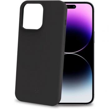 Funda para teléfono móvil Celly CROMO1056BK compatible con iPhone 15 Pro Max en color negro