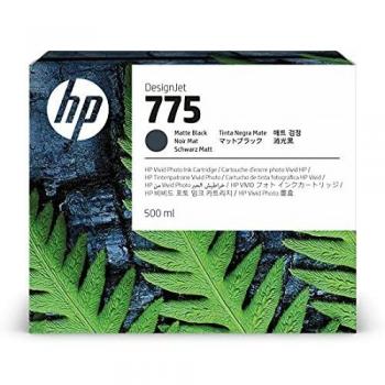 HP 775 Matte Black Standard Capacity Ink Cartridge - 500 ml (1Xb22a)