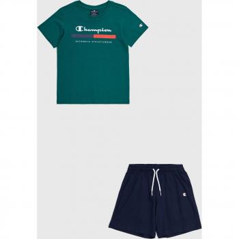 Conjunto Ropa CHAMPION Set Hombre Verde