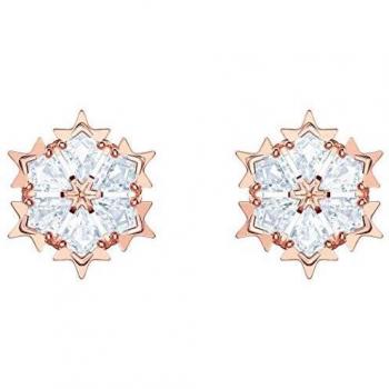 Pendientes Swarovski Magic, blanco, baño de oro rosa 5428429