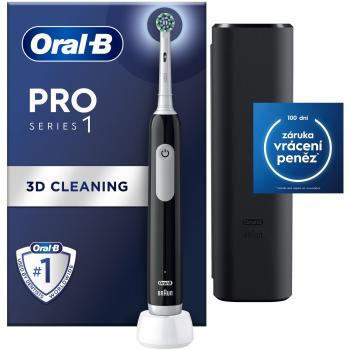 Cepillo de Dientes Eléctrico Oral-B Pro Series 1 Negro con Estuche