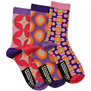 United Oddsocks - 3 Oddsocks para chicas - Sixty