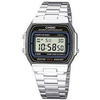 Casio Retro Classic Timepiece Watch One Size Silver