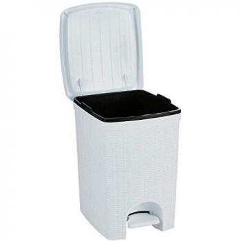 Papelera Elegance Blanca 20 Litros Stefanplast