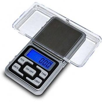 OcioDual Balanza Digital de Precisión Portátil Ultraligera Luminosa Hasta 200 gr Intervalo 0.01gr