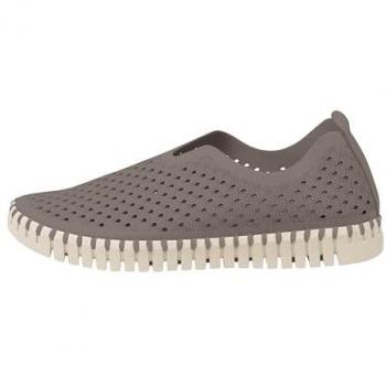 Ilse Jacobsen Tulip3275 Women's Eco-Friendly Espadrille Sneakers - Color: Falcon, Size 41, Flexible Sole