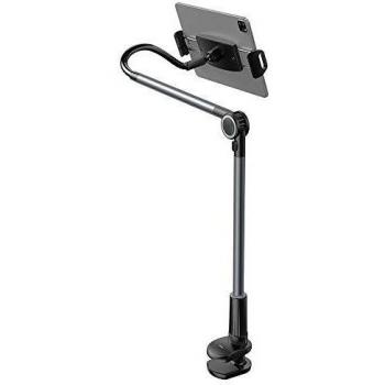 Soporte Universal Ajustable para Tablet y Teléfono 360° Color Gris