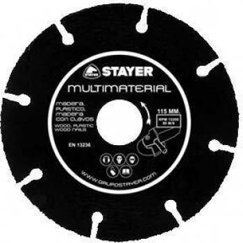 Disco de diamante profesional para Multimateriales, Disco TC corte multimaterial Ø125 x22,3