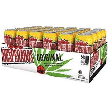 Desperados Cerveza - Caja de 24 Latas x 500 ml - Total:12 L