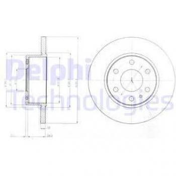 Disco de freno DELPHI BG4164