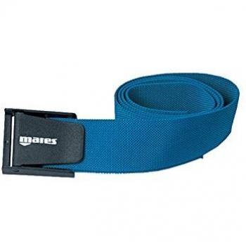 Mares Weight Belt - Plastic Buckle - Cinturón de Buceo, Color Negro, Talla Bx