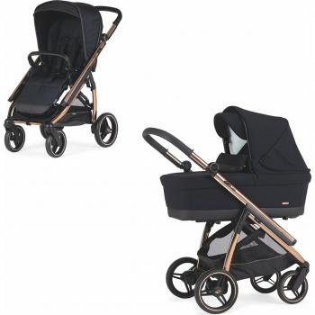 Carrito de bebé Bebecar Dúo Pack Wei Soft con chasis cobre