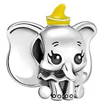 Pandora Disney Dumbo Charm 925 Sterling Silver Yellow Enamel