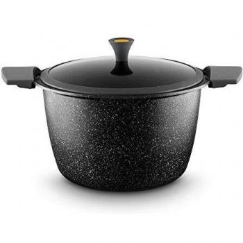 Castey - Cacerola Alta Vulcano Inducción 26 cm Con Tapadera