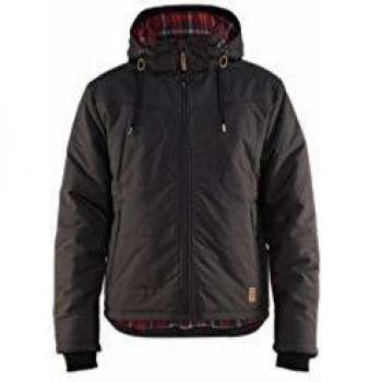 Chaqueta de trabajo forrada de invierno Blaklader 4499 - Gris oscuro - Talla M
