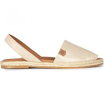 Sandal Zapatos marca Popa modelo Ms17201-103 para mujer en color dorado, Sandalias de Mujer POPA MENORQUINA MUJER FALESIA AMARILLO