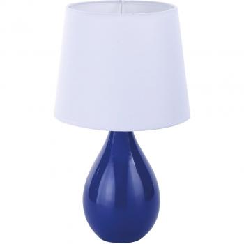 Lámpara de mesa Versa Aveiro Azul Cerámica