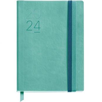Agenda MiquelRius Basic Pastel 2024 Día Página Azul 122x168mm Castellano