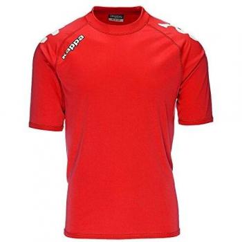 Kappa Veneto SS Camiseta, Hombre, Rojo, 3XL