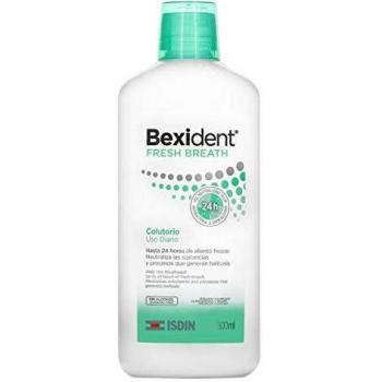 ISDIN Bexident Fresh Breath Colutorio Uso Diario, Enjuague Bucal para un Aliento Fresco y Duradero 1 x 500 ml