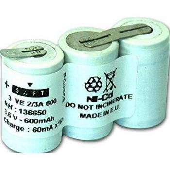 3VE2 baterías Saft 3.6V / A 3, 600 Costa Costa
