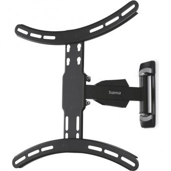 Soporte TV Hama 00220833 Fullmotion, 32-65, VESA 400 x 400, Giratorio, Basculante, Extensible, Negro
