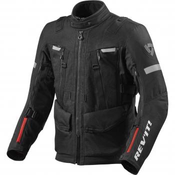 Revit Sand 4 H2O Chaqueta textil de motocicleta Negra