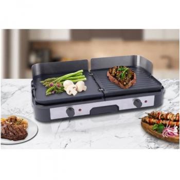 Fagor FG823 - Plancha de Cocina Eléctrica - 2200 W - Fácil de Limpiar