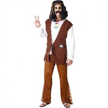Guirca 84704 - Hippie Flower Adulto Talla M 48-50