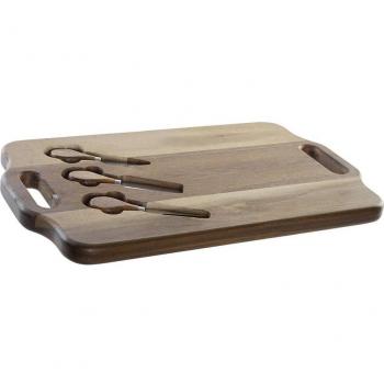 Tabla de cortar DKD Home Decor 42 x 25 x 2,2 cm Natural Acacia