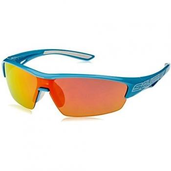 Salice 011 RW Turquoise/Red Men's Sunglasses Blue Size 123