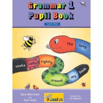 Libro de Gramática 1º Primaria (en Letras Imprenta) - Sara Wernham, Sue Lloyd, Ilustrado por Lib Stephen