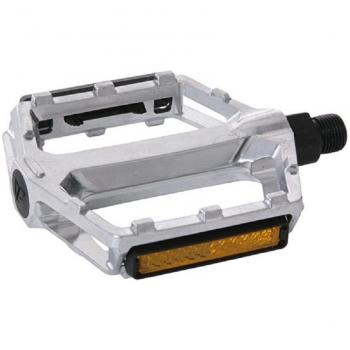 Contec Accessory - Pedales para bicicletas, color plateado