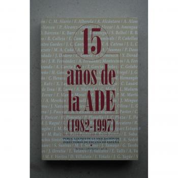 Quince años de la Asociación de Directores de Escena de España