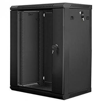 Armario Rack LANBERG 15U 600X450X769 Auto ENSAMBLADO 19 hasta 60 KG Negro