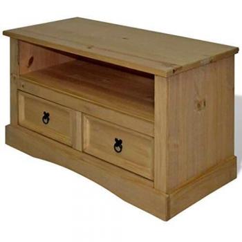 Mexican Pine Corona Range TV Cabinet 91x43x56 cm