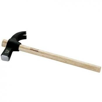 Alyco 196570 - Martillo de una curva 600 gr mango madera 390 mm