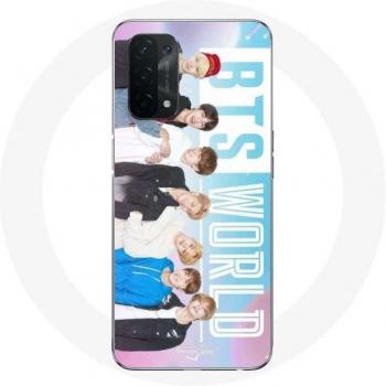 Funda para Oppo A74 5G Bangtan Boys BTS WORLD Videojuego