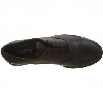 CAMPER Mil - Women's Formal Smooth Leather Shoes - Black, Size 41 (Size 10)