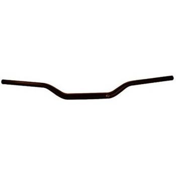 One by Camamoto - Código 77303401 - Manillar de aluminio CNC anodizado de color negro brillante compatible con Yamaha YZ 125LC 125 / WR250F 250 / WR450F 450 / YZ450F 450 / Longitud: 804 mm, diámetro exterior: 28,6 mm, diámetro interior: 133 mm ,80 mm. 