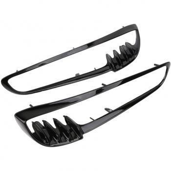 Cozymoon - Embellecedor Motocicleta Biseles del Radiador Guarnecidos para Harley Davidson V-Rod VRSC VRSCDX 2001-2010