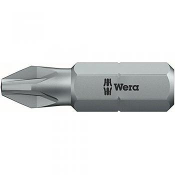 Wera 855/1Z SB Extra Tough Pozi Screwdriver Bits 25mm Pack of 3