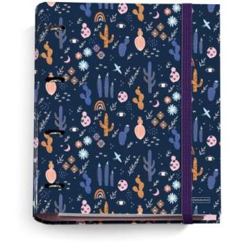 CARPEBLOC A4 4 ANILLAS DESERT - Cuaderno de anillas tamaño A4 con diseño en tonos desérticos