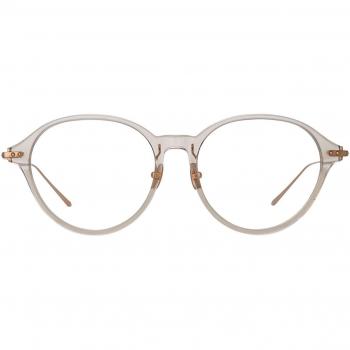 Linda Farrow PEARCE LF76A Asian Fit C4 Men's Eyeglasses Clear Size 58 - Blue Light Block Available