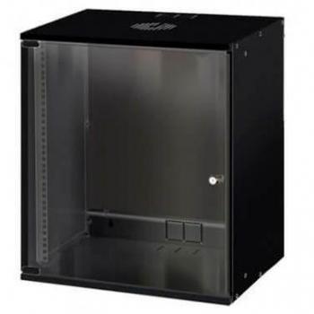 Phasak PHC 2112 Armario Rack Mural 19 12U Negro Desmontado (600x400mm)